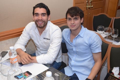 Ricardo Macías y Víctor Sánchez