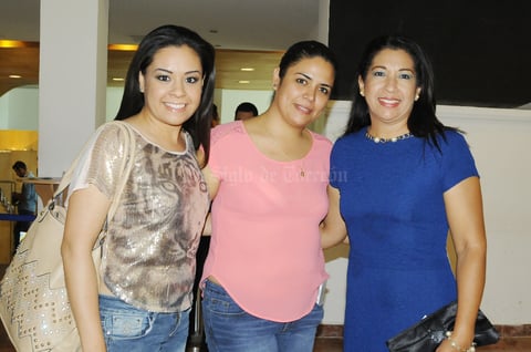Blanca Ramírez, Claudia Machado e Ileana Navarrete