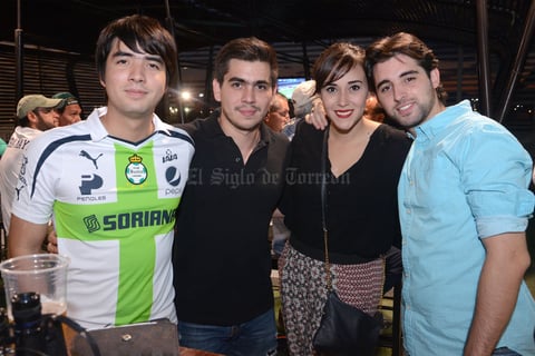 Aldo, Rodrigo, Maty y Juan Carlos