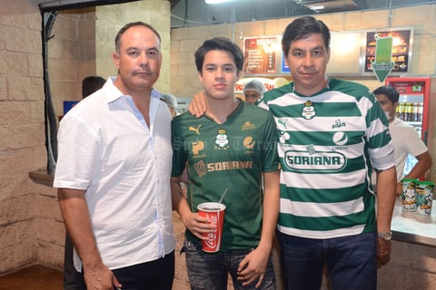 José Antonio, Arturo y Benjamín