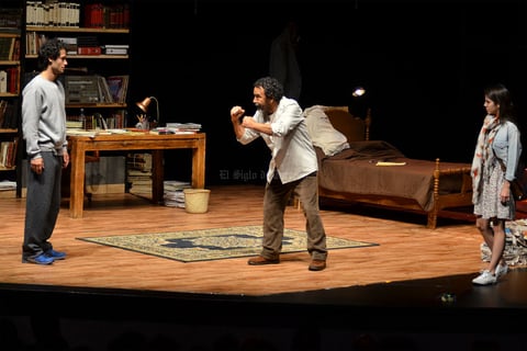 El Teatro Nazas fue el lugar en el que el montaje del dramaturgo argentino Roberto Cossa transcurrió ante la presencia de cientos de laguneros.