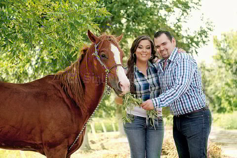 23082015 SE CASARáN EN OCTUBRE.  Tayde Arely y Carlos Eduardo.