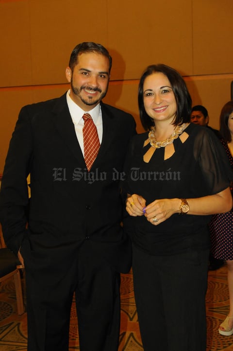 01092015 Juan Carlos Carmona y María Eugenia Villarreal.