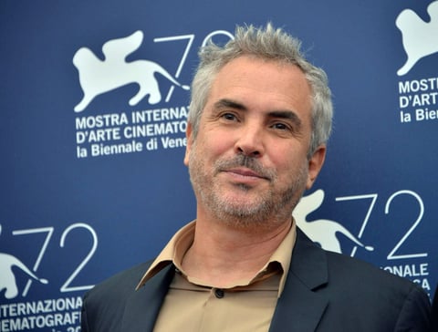 Alfonso Cuarón se presentó ante los medios como el presidente del jurado.