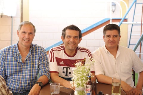 Arturo, Jaime y Eduardo