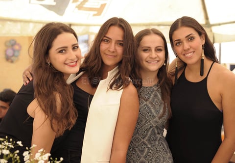 María, Daniela, Ángela y Dafne