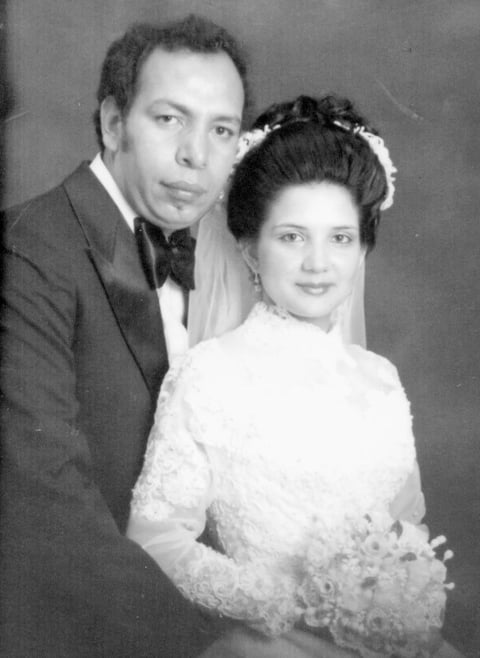 06092015 JosÃ© Nazario Rivera MuÃ±oz y Reyna AngÃ©lica Ceniceros JimÃ©nez contrajeron nupcias el 5 de julio de 1980. Actualmente, cumplieron 35 aÃ±os de casados.