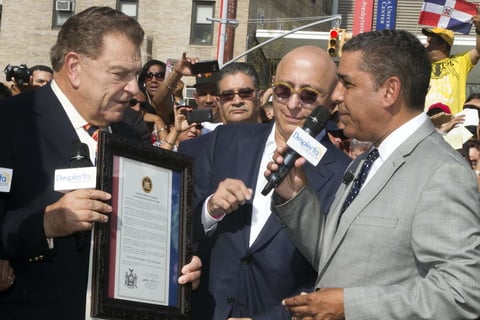 Don Francisco tiene ya una calle en el barrio Washington Heights en Nueva York.