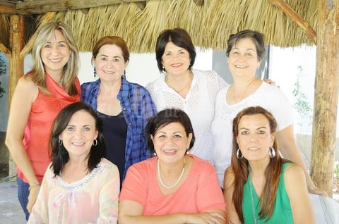 11092015 Liz, Cecilia, Silvia, Cecy, Lolo, Rosa y Magda.
