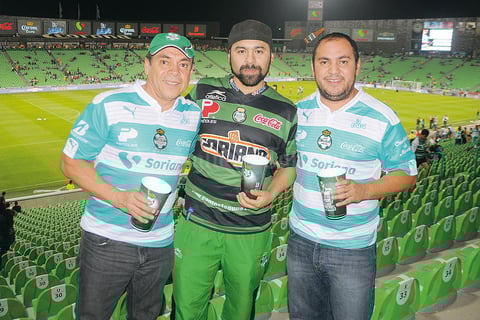 13092015 Roberto de la Torre, Beto de la Torre y Javier Soto.
