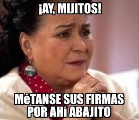 Sus palabras generaron nuevos memes en las redes sociales.