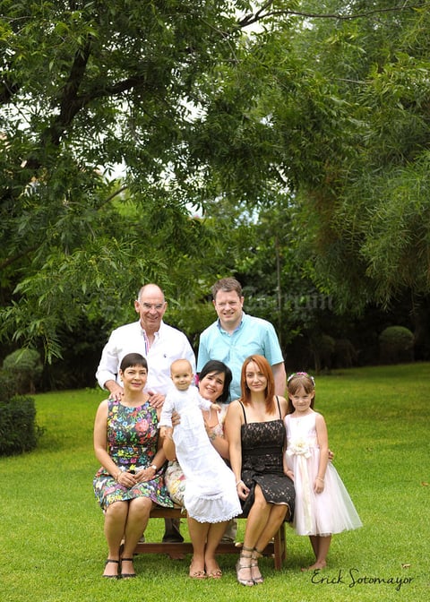 En familia