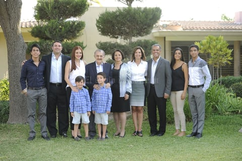 Familias Palacios Fernández, Fernández Murra y Díaz Fernández.