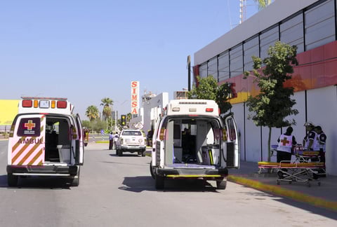 Empresas particulares también se sumaron a los simulacros.
