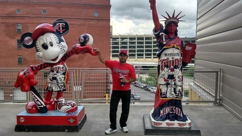 17092015 En el Target Field de Minneápolis, Minnesota.