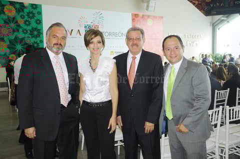 21092015 Jaime Russek, Bárbara Silva, Gabriel Calvillo y Carlos Manjarrez.