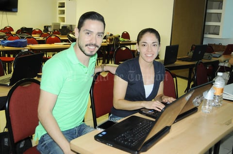 21092015 Sergio Avilés y Sofía Campillo.