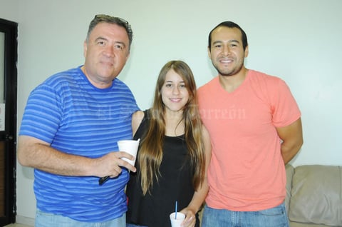 21092015 Iván Monárrez, Luisa Fernanda y Daniel García.