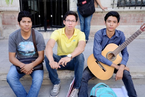 20092015 AMIGOS.  José, Carlos y Gilberto.