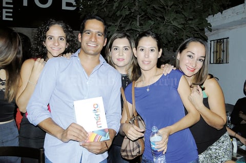 20092015 EN UN CONCIERTO.  David, Lucy, Caty, Rodolfo, Ana y Ramón.