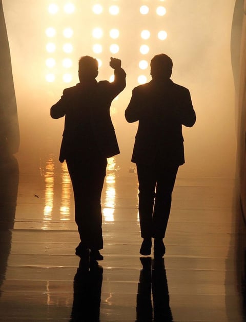 Los intérpretes presentaron su gira "Two’r amigos 2".