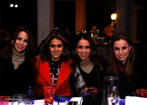 Sofía, Claudia, Marytere y Roberta