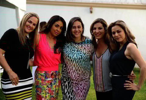 Tatis, Dunia, Sofía, Vannesa y Lucy