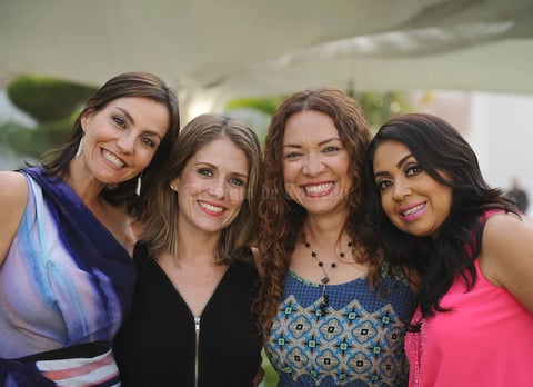 Rocío, Sandy, Miriam y Dunia