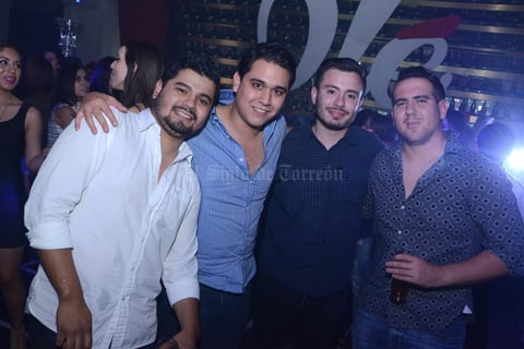 Jorge, Sergio, Gerardo y Víctor