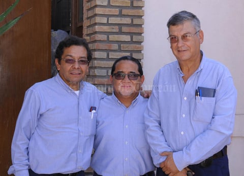 02102015 José Gerardo Chávez, Miguel Ángel Lamas y Francisco Javier Albores.