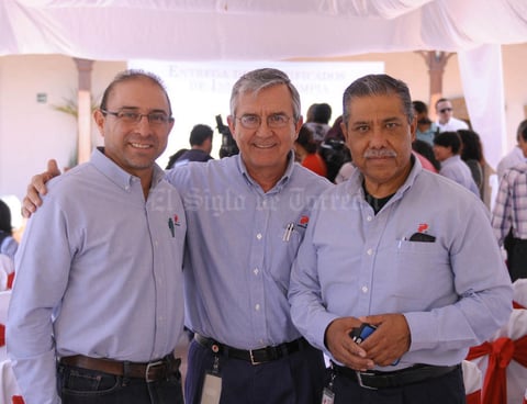 02102015 Javier Hernández, Lauro Rodríguez y Ernesto Rodríguez.
