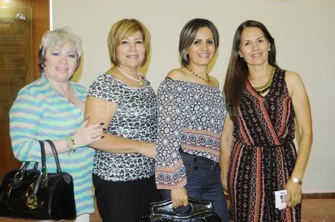 06102015 Rosy Díaz, Lety Vallejo, Sandra Morales y Lorena Morales.