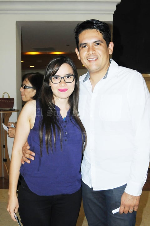 09102015 CONTENTOS.  Alicia Ortega y Hasbiel Limón.