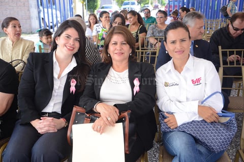 09102015 Marcela Cepeda, Gabriela Fernández y Marlén Martínez.