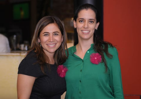 Luz y Claudia.
