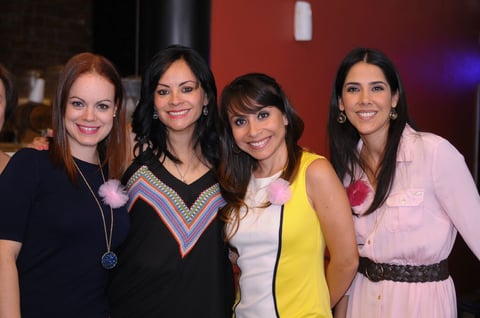 Brenda, Ana Lucía, Nidia y Desiré.