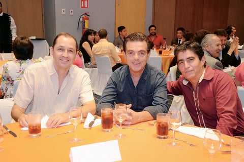 Alfonso Soto, Antonio Sama y Gonzalo González.