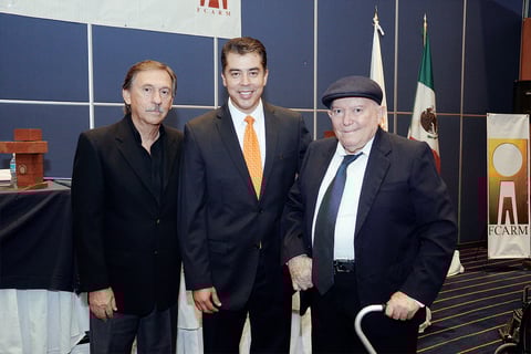 Germán Vargas, Víctor Hugo Torres y Samuel Alatorre.