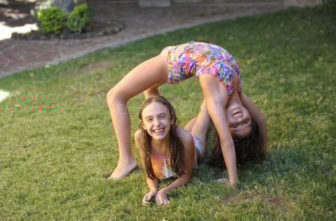 Luciana y Maryjose.
