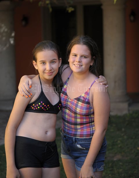 Luisa Fernanda y Lucía