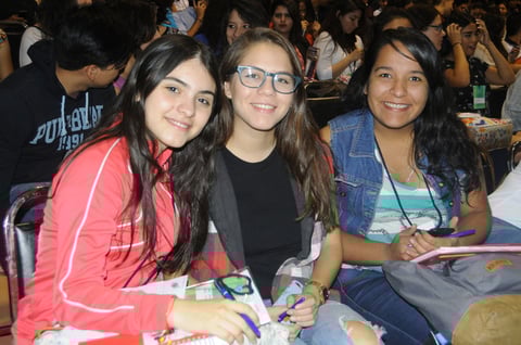 Ana, Belem y Laura.