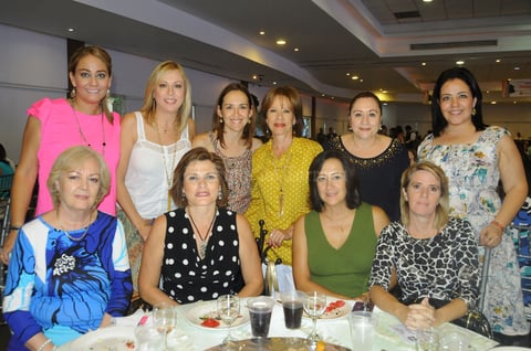 Lupita, Rosina, Diana, Vero, Maribel, Mili, Ivette, Adriana, Sofía y Claudia