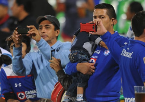 Hicieron presencia algunos aficionados de "La Máquina".