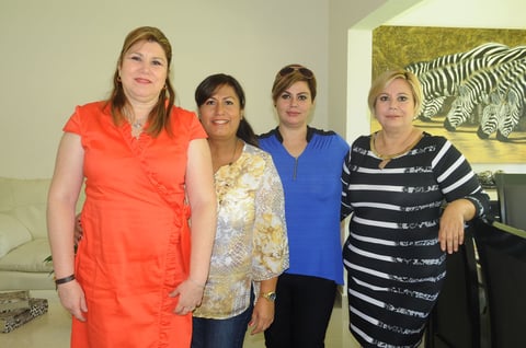 Marisol, Laura, Abril y Marisa.