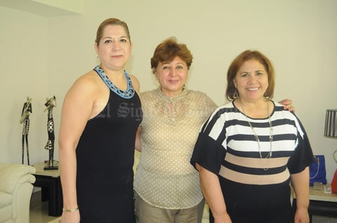 24102015 Consue, Ale y Marielena.