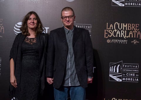 El director de cine, Rodrigo Plá acudió al evento.