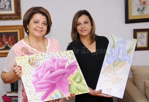 26102015 Luz María González Rubio y Selma Batarse de Díaz.