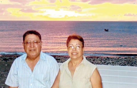 26102015 LINDA POSTAL.  Jose Ramón Ocón Acosta y Beatriz Pérez Aguirre.