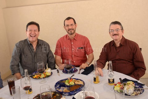27102015 Jorge Galván, José Ramírez y Alejandro Campa.