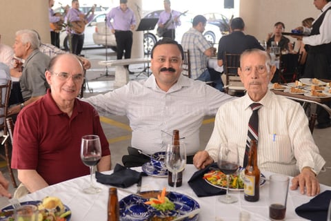 27102015 Eugenio Morales, José Julián Jáquez y Mario Gutiérrez.
